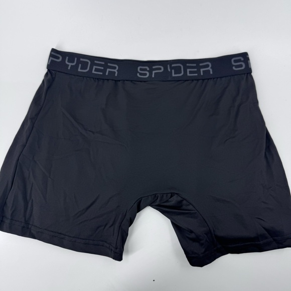 Spyder Boxer Brief Underwear Black - Size Medium - Picture 3 of 6